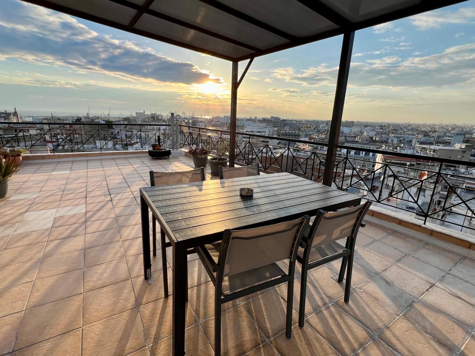 180° Rooftop View Selanik Dış mekan fotoğraf