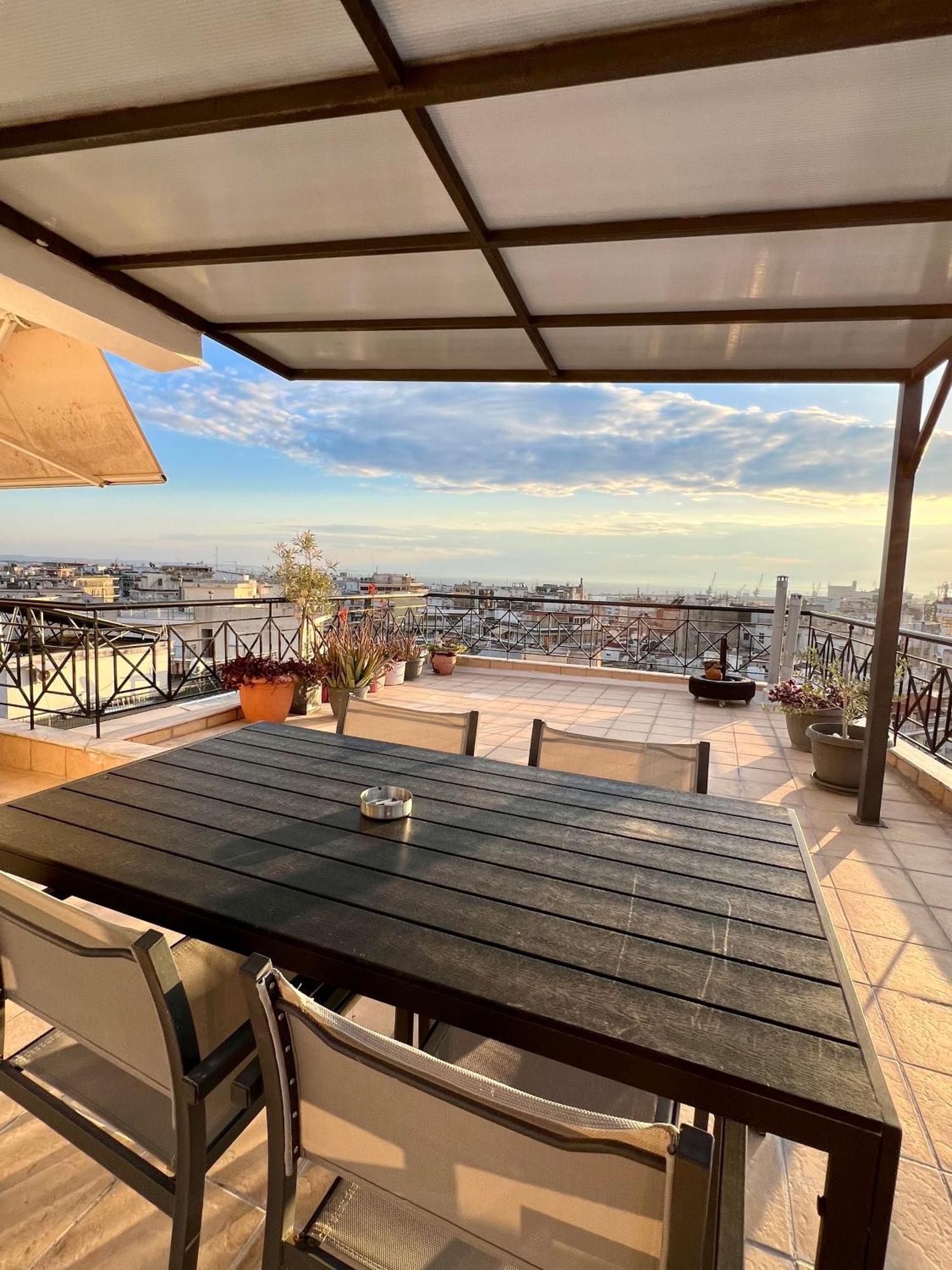 180° Rooftop View Selanik Dış mekan fotoğraf